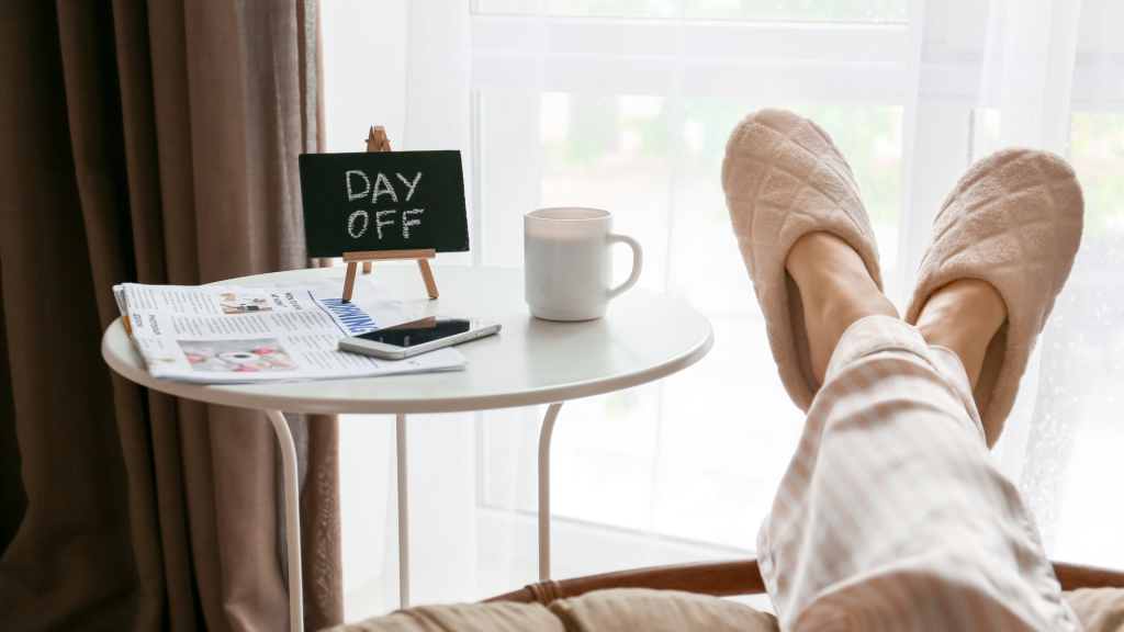 a man sitting by the table after purchasing a home